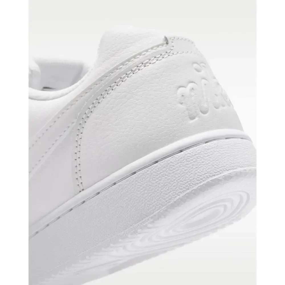 Nike Ebernon Low AQ1779-100 Sneakers Women's US 5 W White Leather Shoes HTAT1489